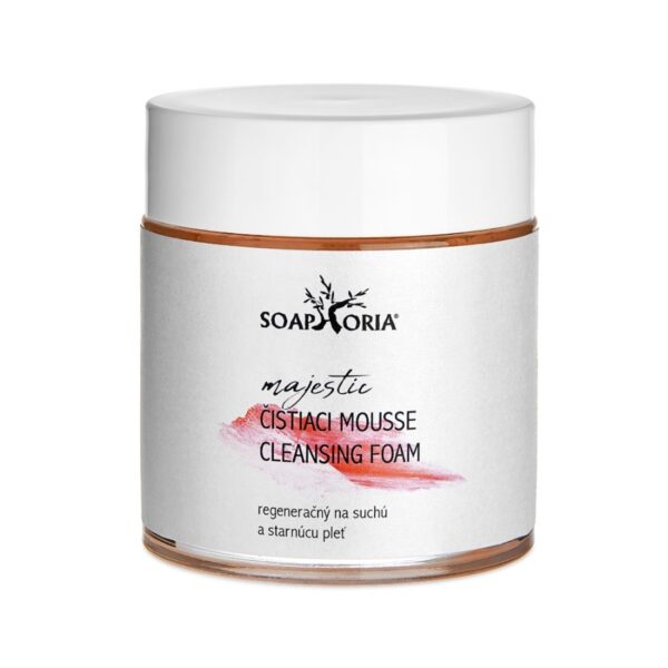 VYŽIVUJÚCI & REGENERAČNÝ ČISTIACI MOUSSE NA SUCHÚ A STARNÚCU PLEŤ